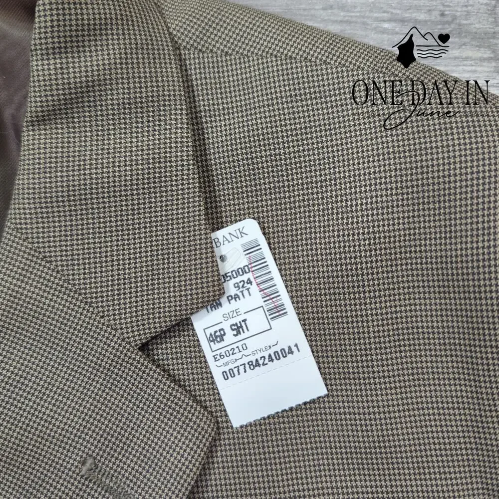 Jos. A. Bank Portly Executive Blazer Size 46P